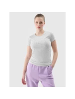 Dámske tričko s logom 4F 4FWSS24TTSHF1163-27M Dámske tričko s logom 4F 4FWSS24TTSHF1163-27M