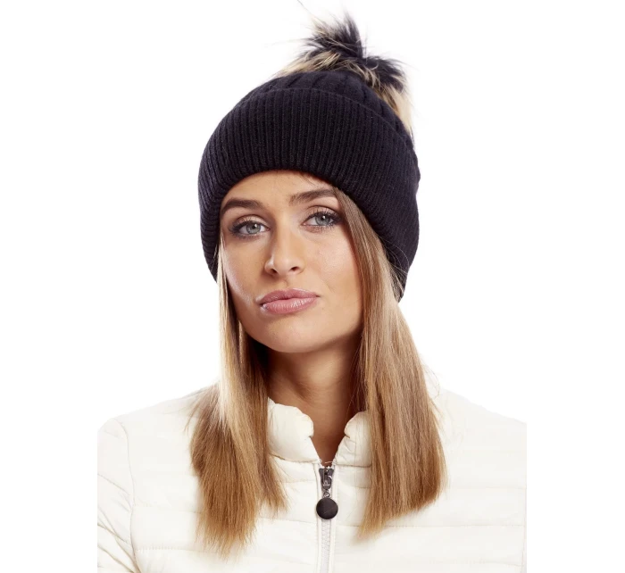 Dámska čiapka AT CZ 17230.43 čierna Dámska čiapka AT CZ 17230.43 čierna