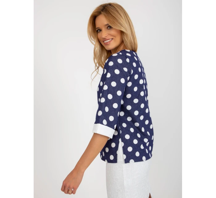 Blúzka LK BZ 506755.56P tmavomodrá Blúzka LK BZ 506755.56P tmavomodrá