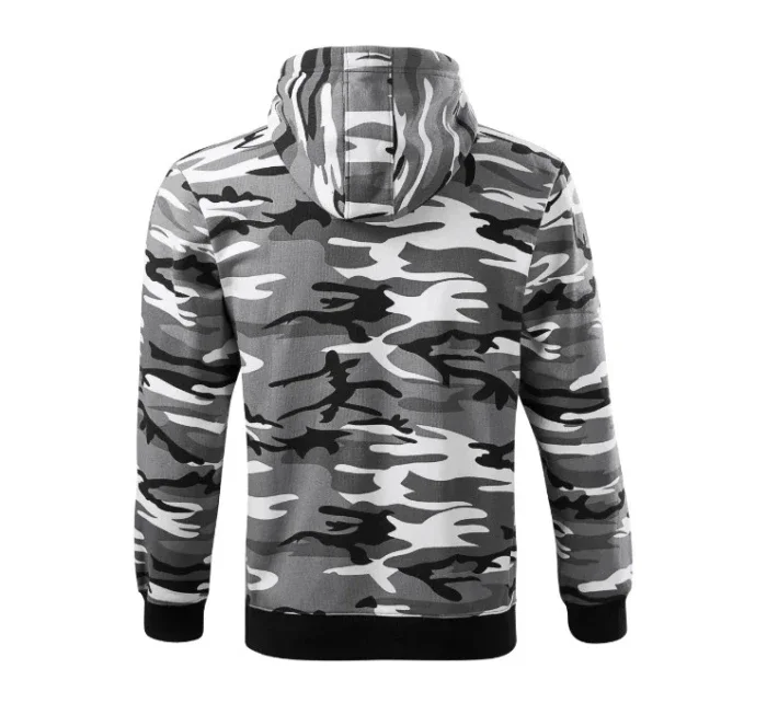 Camo Zipper mikina pánská camouflage gray Camo Zipper mikina pánská camouflage gray