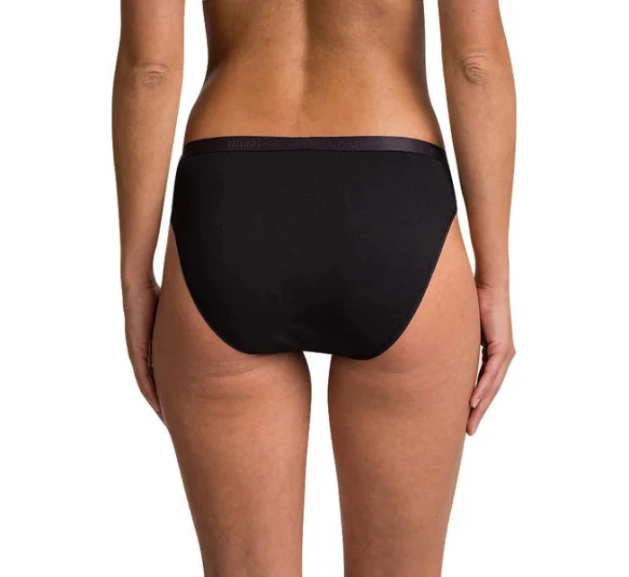 Dámske nohavičky COTTON MINISLIP Black - BELLINDA
