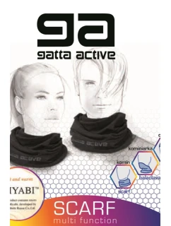 Kukla / šál GA SCARF MIYABI 01