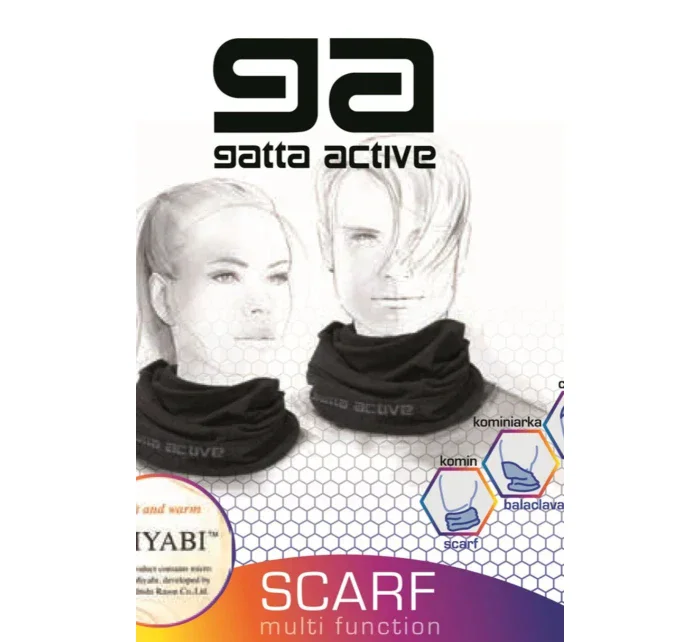 Kukla / šál GA SCARF MIYABI 01
