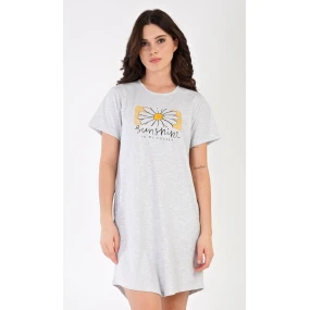 Dámske domáce šaty s krátkym rukávom Sunshine