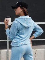 Dámský velurový komplet modrý Dstreet model 21978672 - FashionStreet Dámský velurový komplet modrý Dstreet model 21978672 - FashionStreet