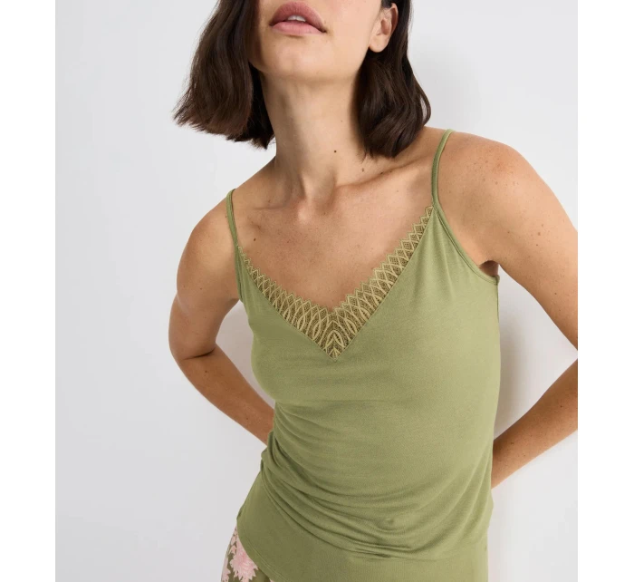 Aura Spotlight Camisole - GREEN - TRIUMPH GREEN - TRIUMPH