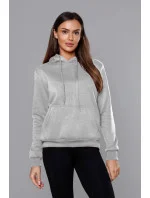 Šedá dámská tepláková mikina model 15817376 - J.STYLE