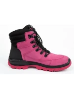Dámská zimní obuv model 17071467 růžová - 4F Dámská zimní obuv model 17071467 růžová - 4F