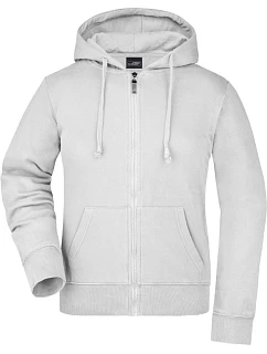 JN 53 Dámská mikina s kapucí model 22528528 white - Daiber