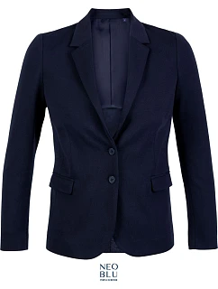 NEOBLU Marcel Women Dámsky piqué sako 24.3170 night blue