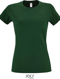 SOL'S Imperial Women Dámské tričko z těžké bavlny model 22520795 bottle green