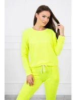 Tepláková súprava žltá neónová