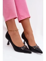 Lodičky s ozdobným detailem model 21937544 - Boto Lodičky s ozdobným detailem model 21937544 - Boto