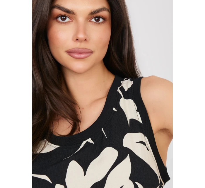 Šaty D60105M30471A čierne