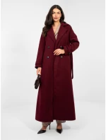 Kabát IT EN 97035.16 tmavočervený