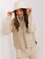 Czapka NM CZ model 18997573 jasny beżowy - FPrice Czapka NM CZ model 18997573 jasny beżowy - FPrice