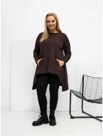 Bluzka RV BZ model 21820160 1.06 ciemny brązowy - FPrice