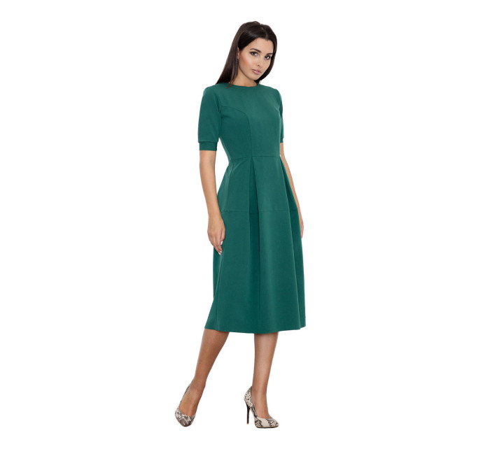 Dámske šaty M553 zelený/green - Figl