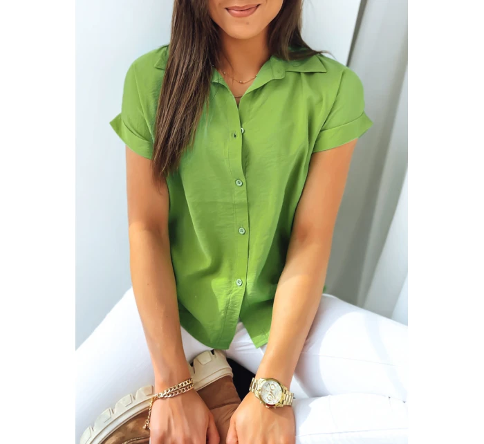 Dámská košile zelená Dstreet model 21968400 - FashionStreet