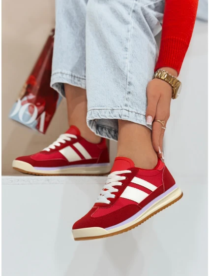 Dámské sportovní tenisky red Dstreet model 21985068 - FashionStreet