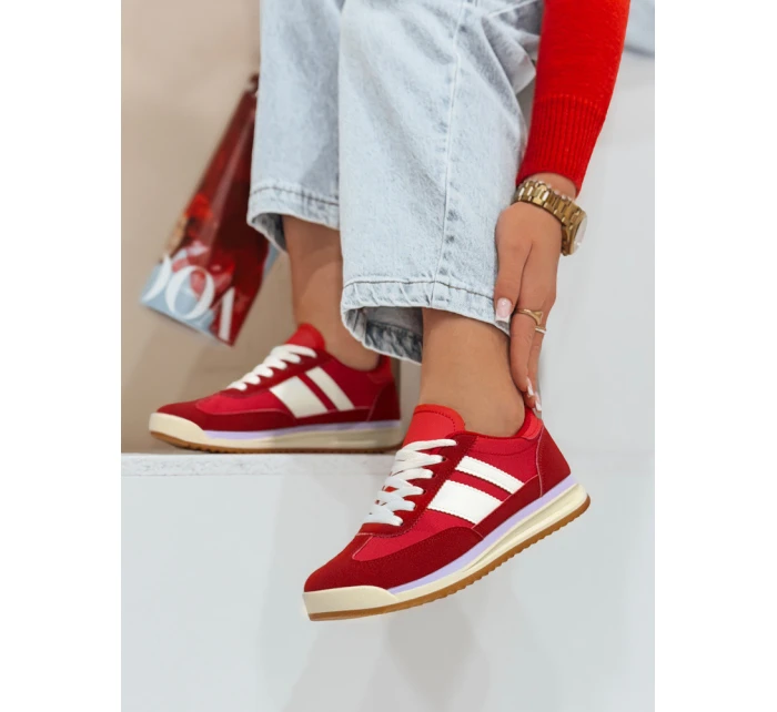 Dámské sportovní tenisky red Dstreet model 21985068 - FashionStreet