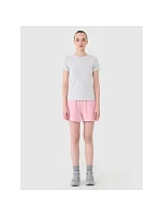 Dámské hladké tričko slim model 22088441 - 4F Dámské hladké tričko slim model 22088441 - 4F