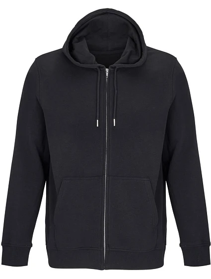 SOL'S Calipso Unisex mikina s kapucňou z hrubej bavlny 25.4237 čierna SOL'S Calipso Unisex mikina s kapucňou z hrubej bavlny 25.4237 čierna