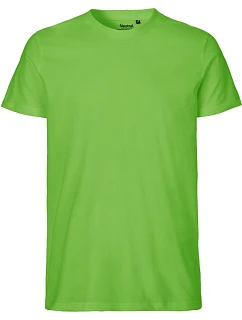 Neutral O 61001 Pánske tričko z bio bavlny 77.6101 limetková