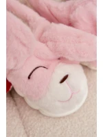 Kožešinové dámské pantofle růžové model 21772462 - Boto Kožešinové dámské pantofle růžové model 21772462 - Boto