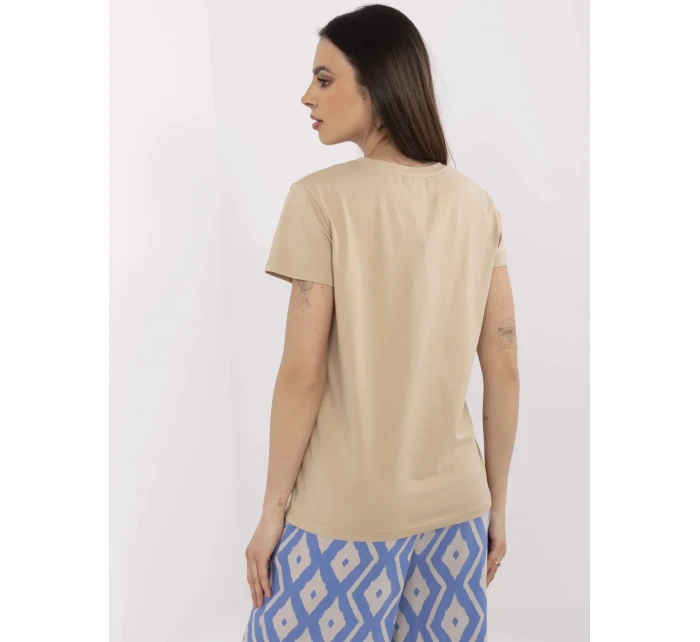 Tričko CLM TS 1639.12 béžové Tričko CLM TS 1639.12 béžové