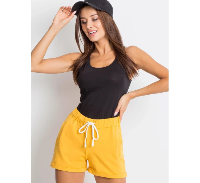 Šortky RV SN 4945.06X tmavo žltá Šortky RV SN 4945.06X tmavo žltá