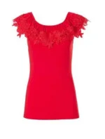 Dámsky plážový top 46201-122-1 červená - Pastunette
