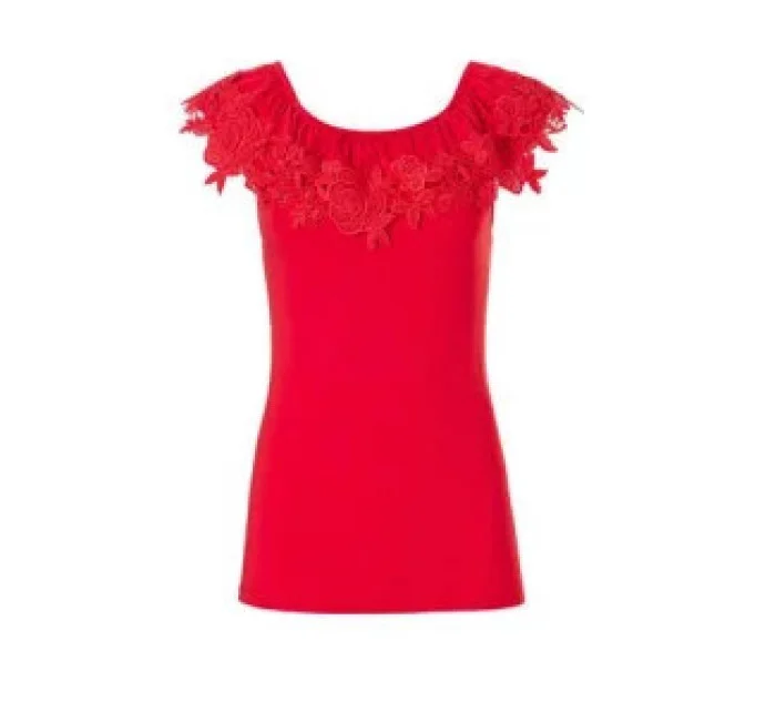 Dámsky plážový top 46201-122-1 červená - Pastunette