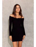 Večerné šaty SUK0446 čierne - Roco Fashion