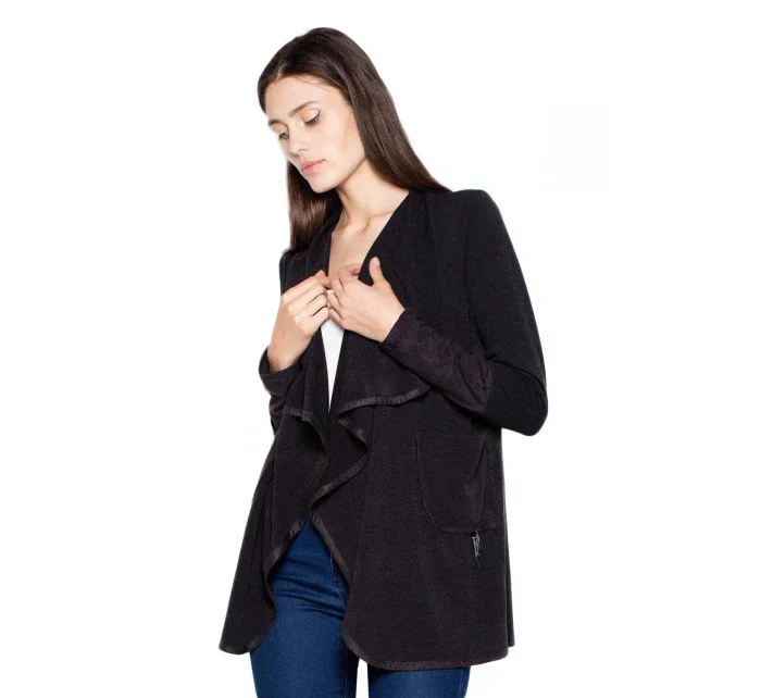 Sveter na zapínanie model 111798 Venaton Sveter na zapínanie model 111798 Venaton