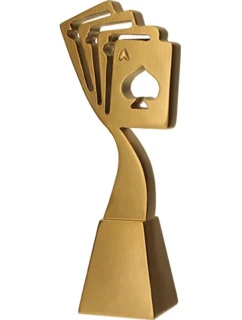 Odlievaná figúrka - zlatá línia karta 1