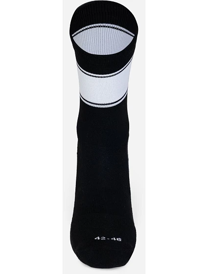 Mr. Socks L 05010 Športové ponožky „Ballersocks Light“ 88.5010 čierna/biela Mr. Socks L 05010 Športové ponožky „Ballersocks Light“ 88.5010 čierna/biela
