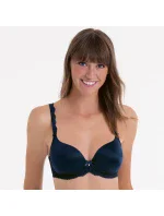 Bobette podprsenka s kosticami a penovou výplňou 5291 navy blue - RosaFaia Bobette podprsenka s kosticami a penovou výplňou 5291 navy blue - RosaFaia