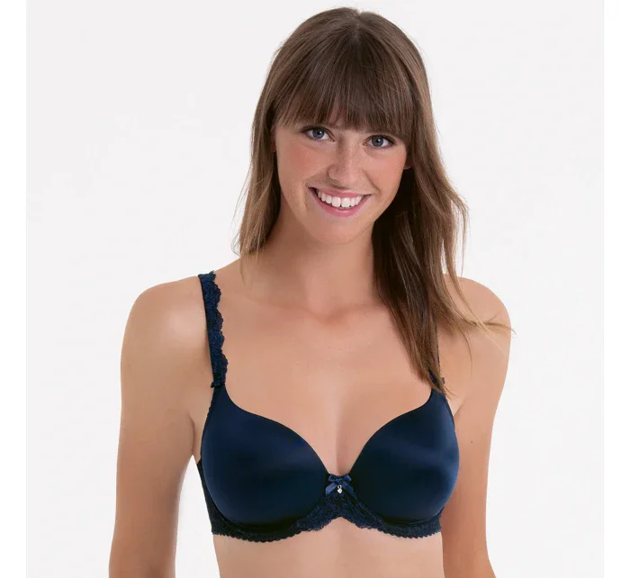 Bobette podprsenka s kosticami a penovou výplňou 5291 navy blue - RosaFaia Bobette podprsenka s kosticami a penovou výplňou 5291 navy blue - RosaFaia