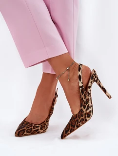 Zdobené Sandály Na  Hnědé model 21696394 - Boto