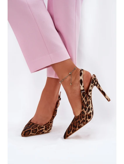 Zdobené Sandály Na  Hnědé model 21696394 - Boto