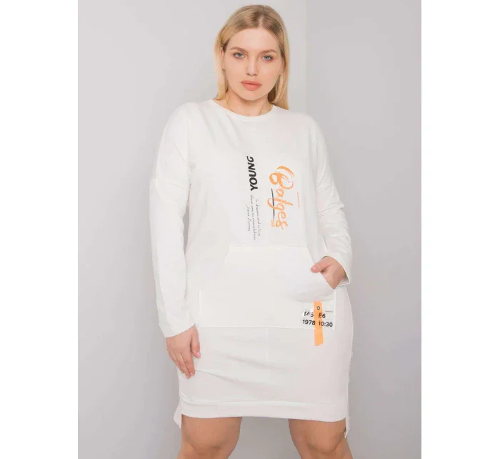 Šaty RV SK model 16198327 ecru - FPrice Šaty RV SK model 16198327 ecru - FPrice