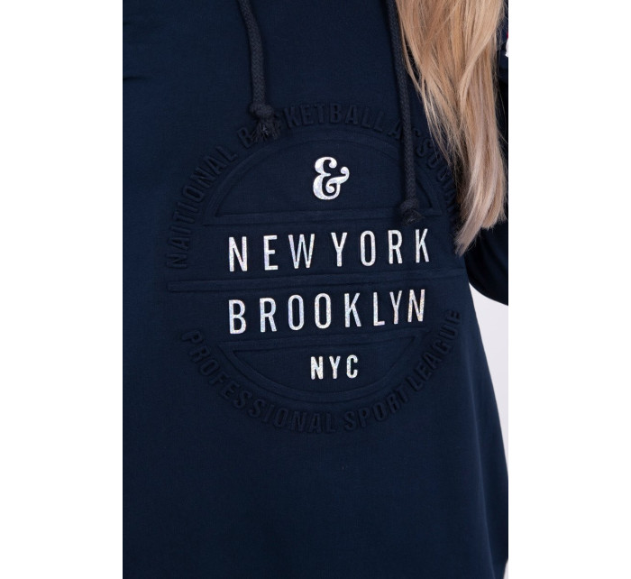 Šaty Brooklyn tmavomodré