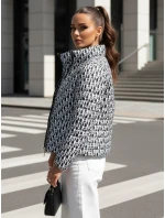 Dámská přechodná krátká prošívaná bunda MY černá Dstreet model 21979706 - FashionStreet