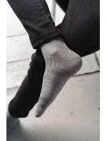 Pánské žebrované ponožky model 16327050 Merino - Steven Pánské žebrované ponožky model 16327050 Merino - Steven