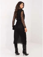 Sukienka IT SK model 21793772 czarny - FPrice Sukienka IT SK model 21793772 czarny - FPrice