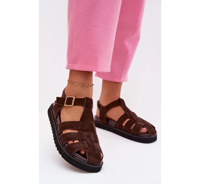 Sandále model 224489 Krok vo veľkom štýle