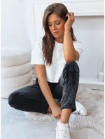 Dámské tepláky tmavě šedé Dstreet model 21971803 - FashionStreet Dámské tepláky tmavě šedé Dstreet model 21971803 - FashionStreet