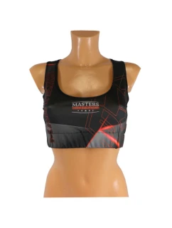 Krátky top MFC MASTERS "MSTRS-BLACK" M