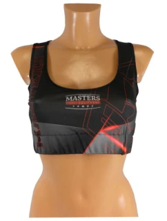 Krátky top MFC MASTERS "MSTRS-BLACK" M